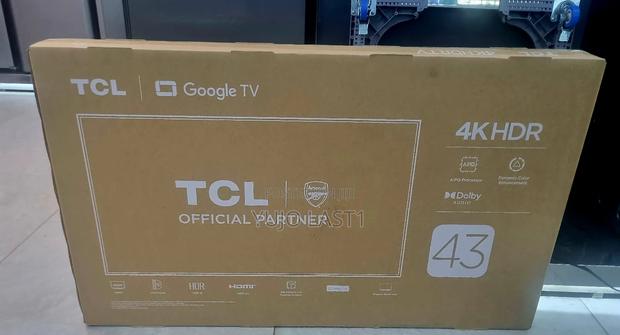 TCL 43′′ V6b HDR Google Smart Frameless Tv - main view