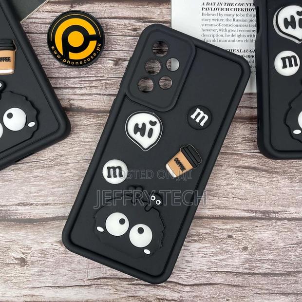 Samsung Galaxy A32 Cute 3d Briquette M M Icons Liquid Silico