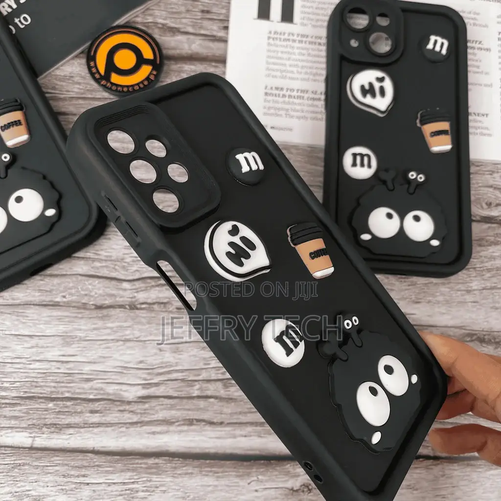 Samsung Galaxy A32 Cute 3d Briquette M M Icons Liquid Silico