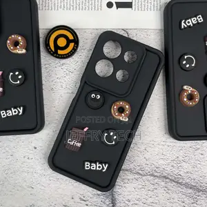 Camon 30 Donut Coffee Cookie Delight Icons Liquid Silicon