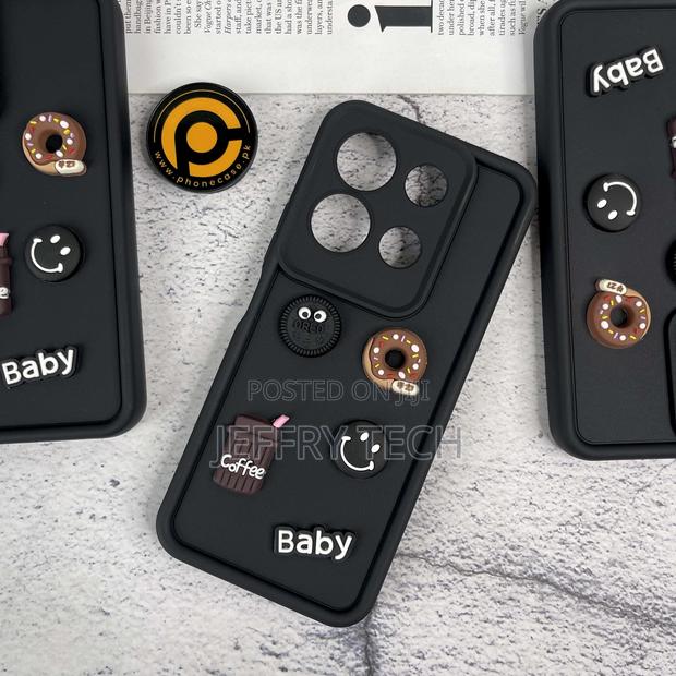 Camon 30 Donut Coffee Cookie Delight Icons Liquid Silicon