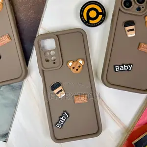 Redmi Note 11/Note 11s Cute 3d Bear Coffee Milk Candy Icons