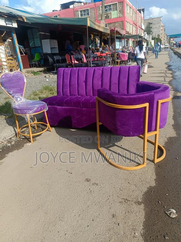 2 Many Seats and a Waiting Bench, Purple