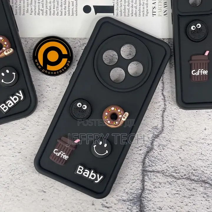 Oppo Reno 12f Donut Coffee Cookie Delight Icons Liquidcase