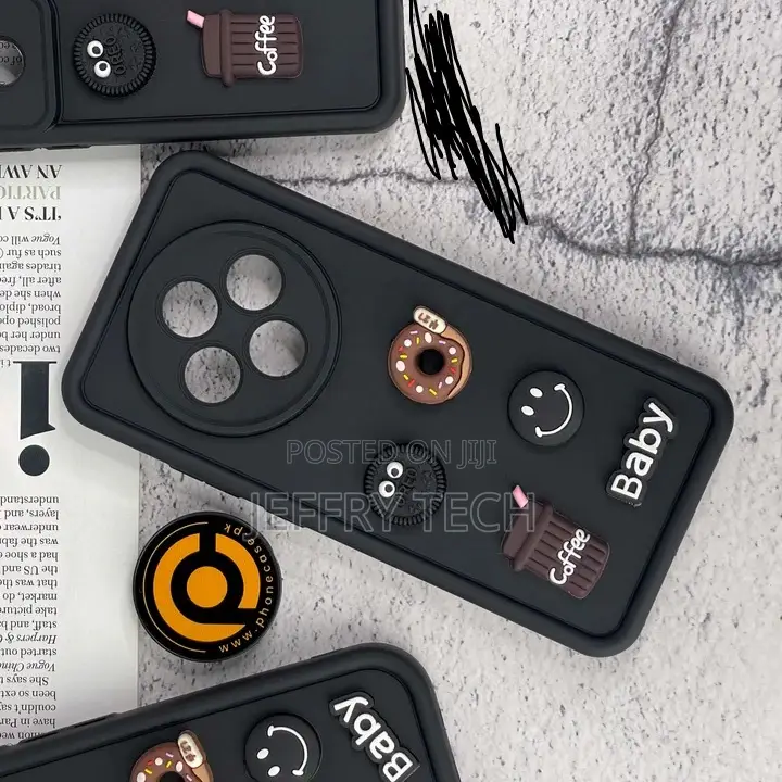 Oppo Reno 12f Donut Coffee Cookie Delight Icons Liquidcase