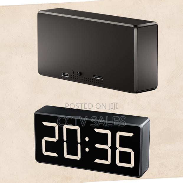 Smart Clock Camera Two Way Audio - main view