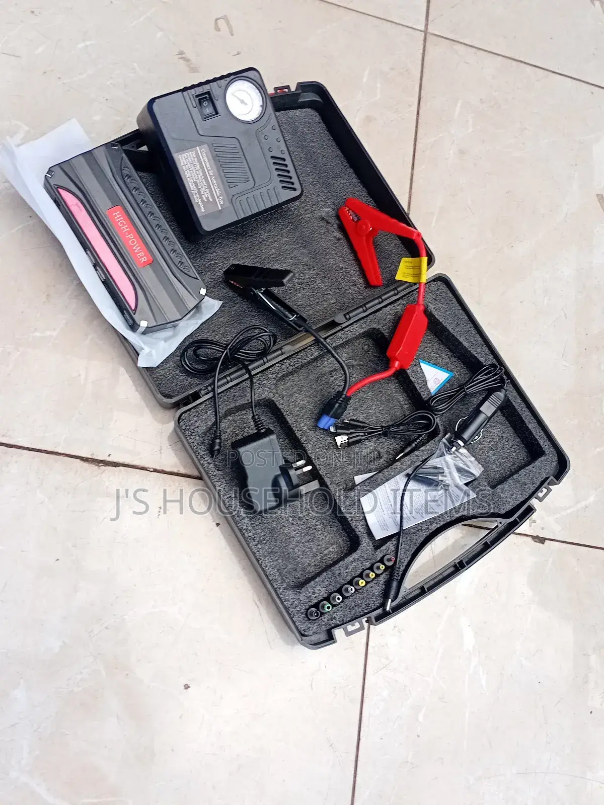 High Power Jump Starter – Emergency Car Battery Booster Pack