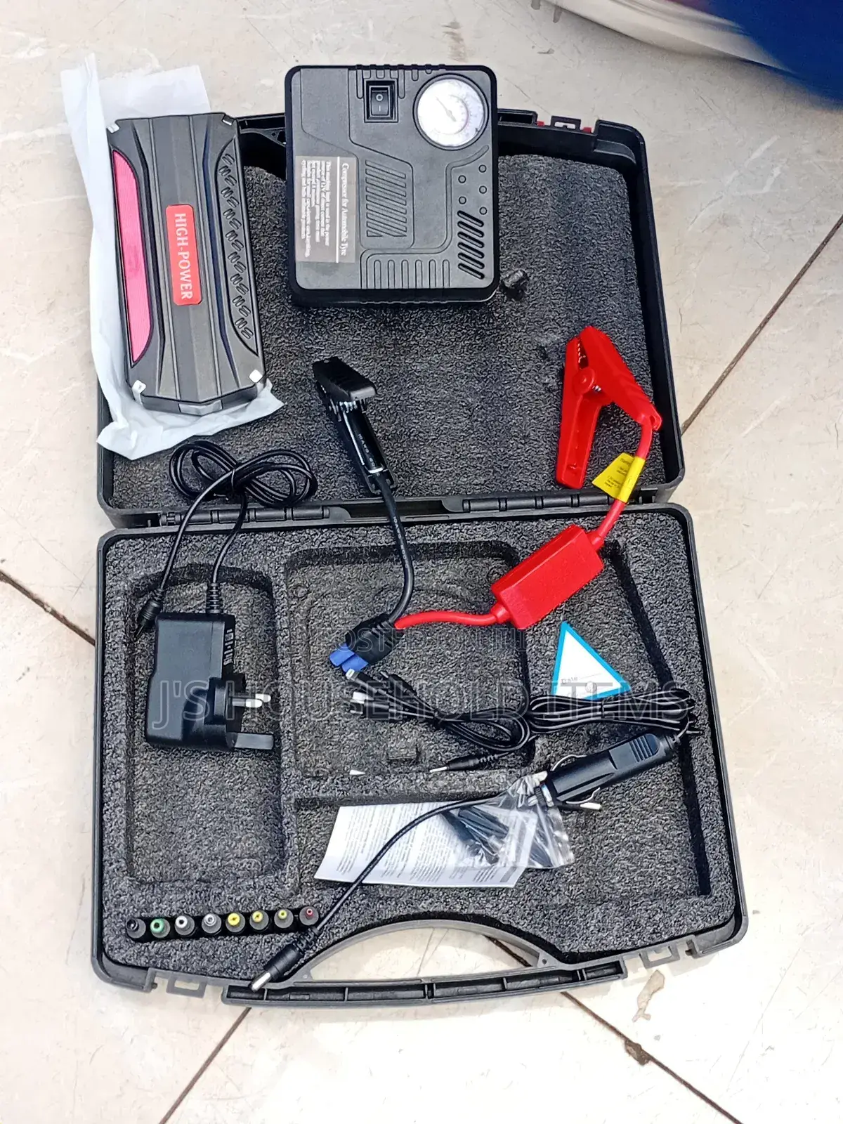 Powerful Car Jump Starter-Compact Heavy Duty Engine Booster