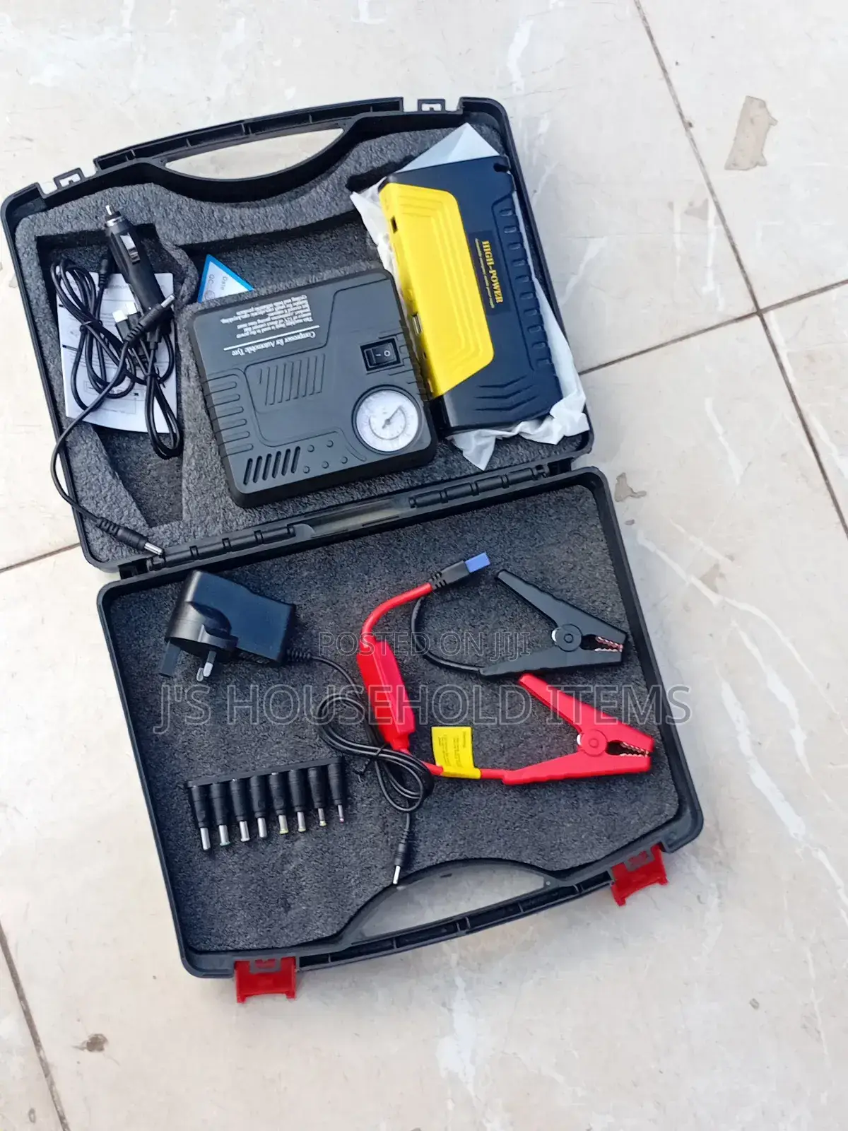 High Performance Jumpstarter-12v Car Booster, Charging Port