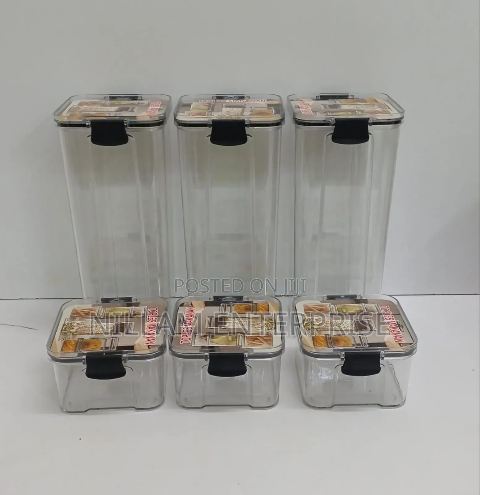 Acyric Storage Containers