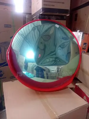 Heavy-Duty 80cm Convex Mirror – Traffic Security Use