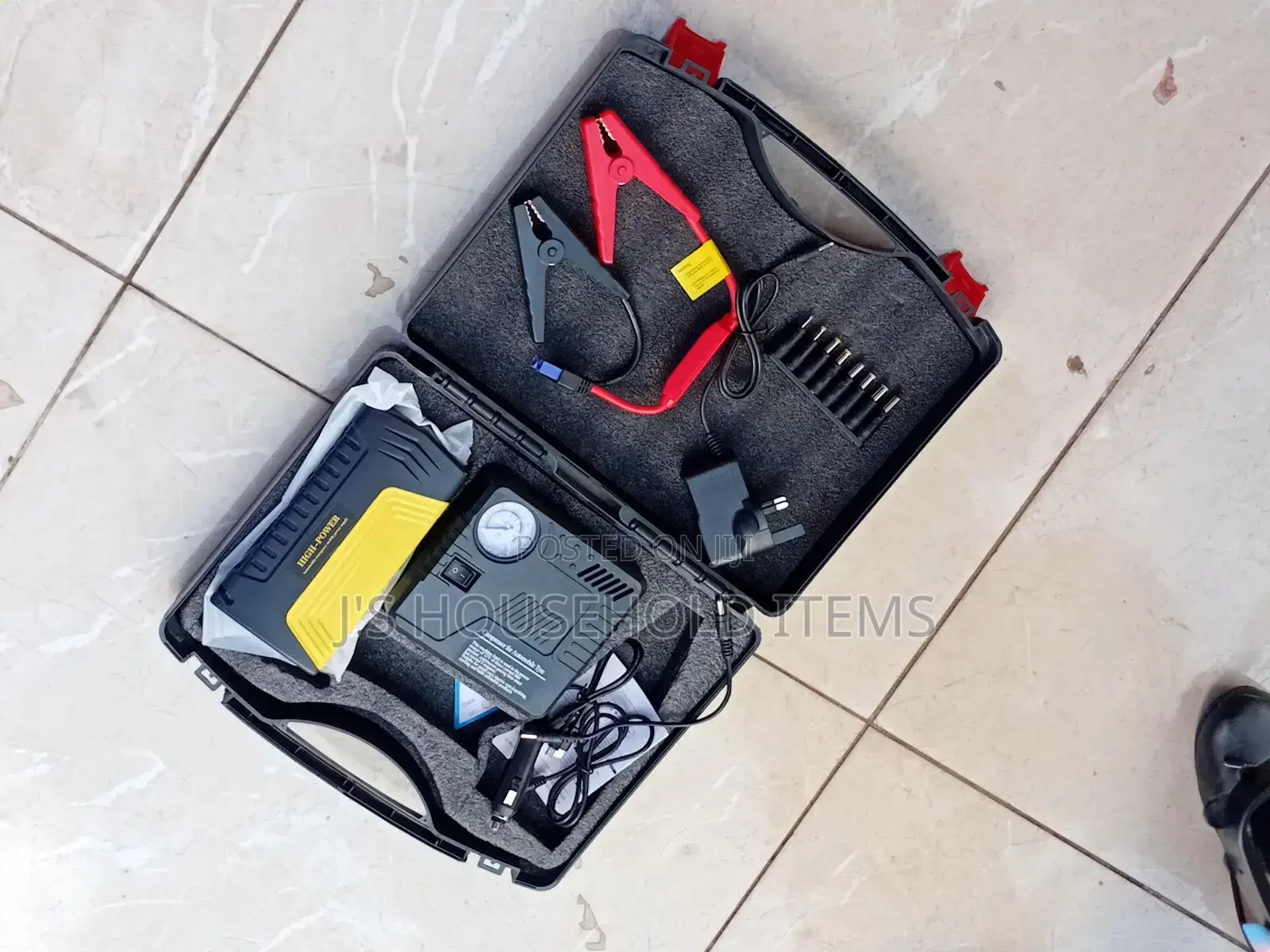 Portable Car Jump Starter – Emergency Battery Booster