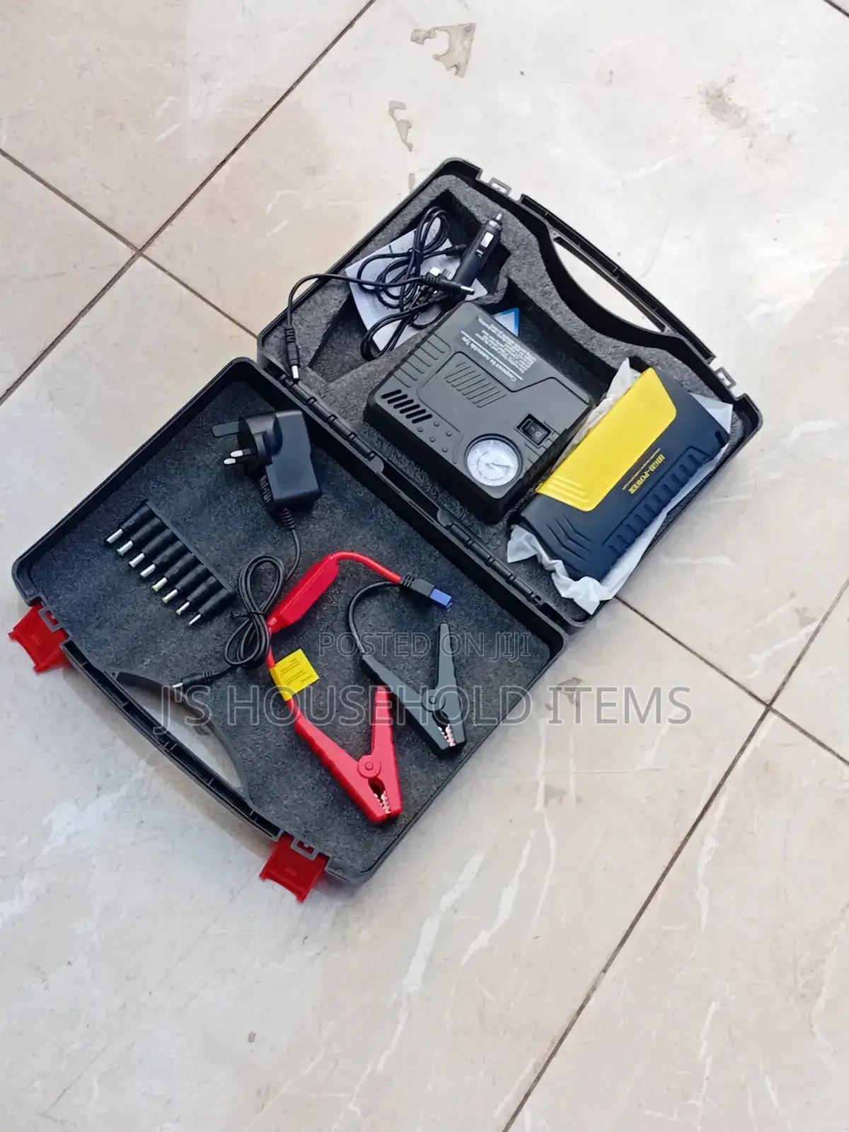 High-Capacity Car Jump Starter – Quick Start for Engines