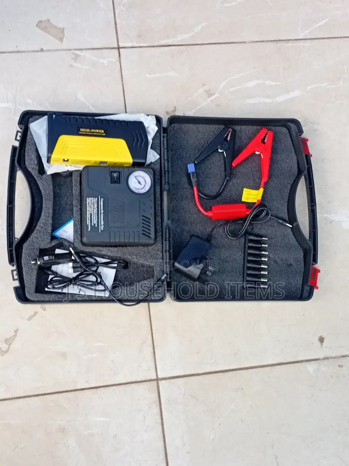 Car Jump Starter Rechargeable Auto Battery Booster Pack