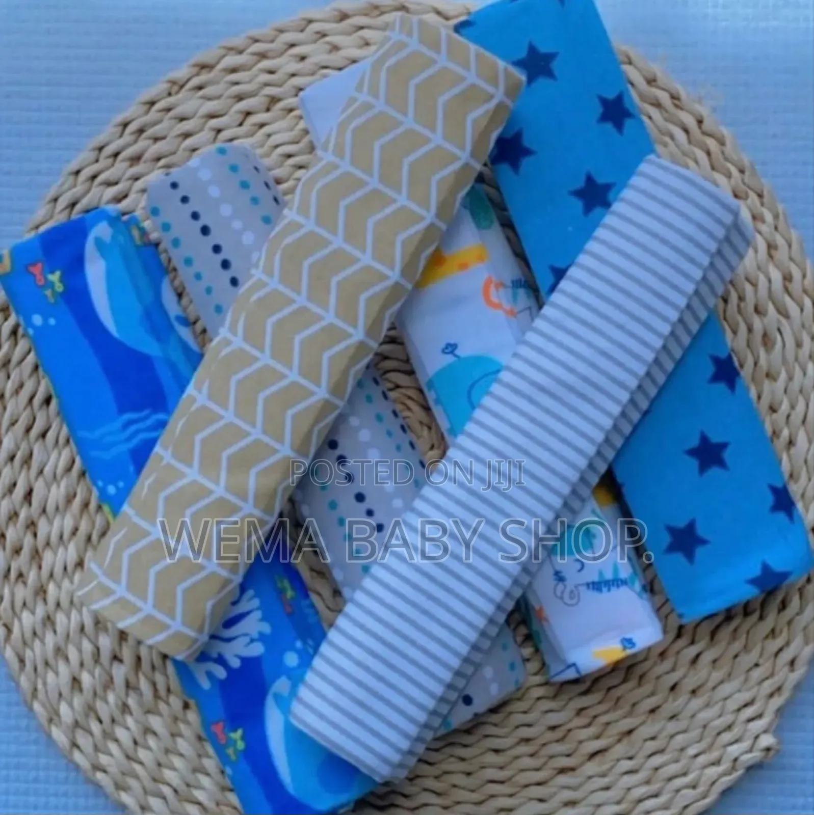 A Packet of 6pcs Set of Baby Flannel Sheets