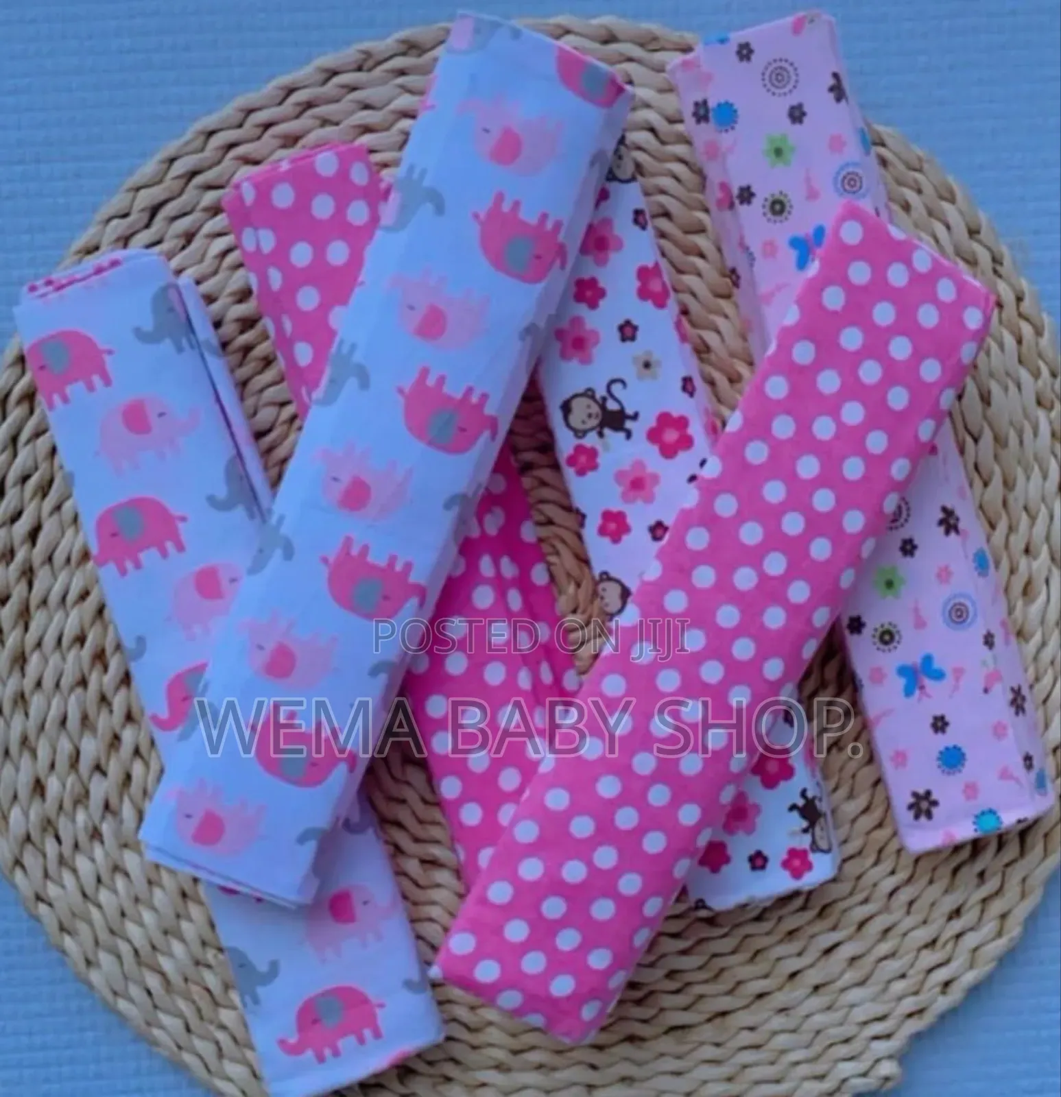 A Packet of 6pcs Set of Baby Flannel Sheets
