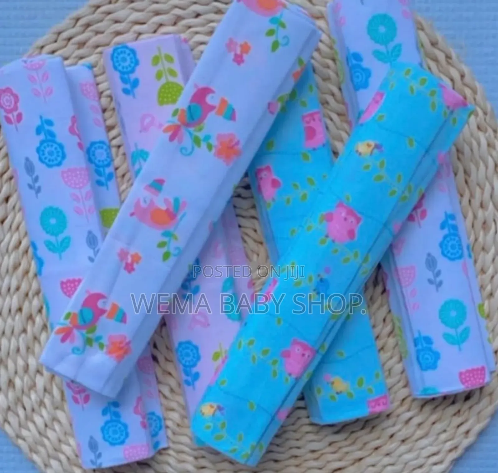 A Packet of 6pcs Set of Baby Flannel Sheets