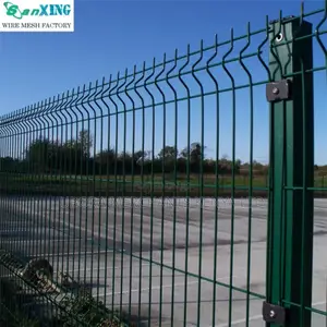 Anti Climb Fence Panels With Post