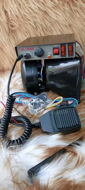 New 200w Public Address Siren With Microphone