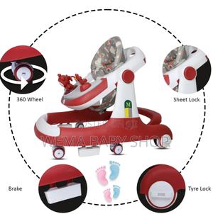 4 in 1 Multifunction Musical Foldable Baby Walker - thumbnail 2