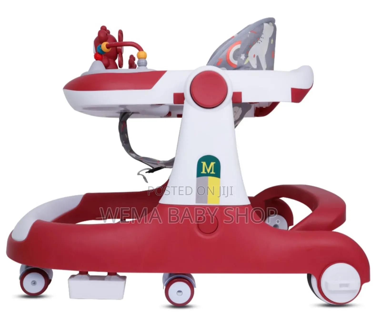 4 in 1 Multifunction Musical Foldable Baby Walker