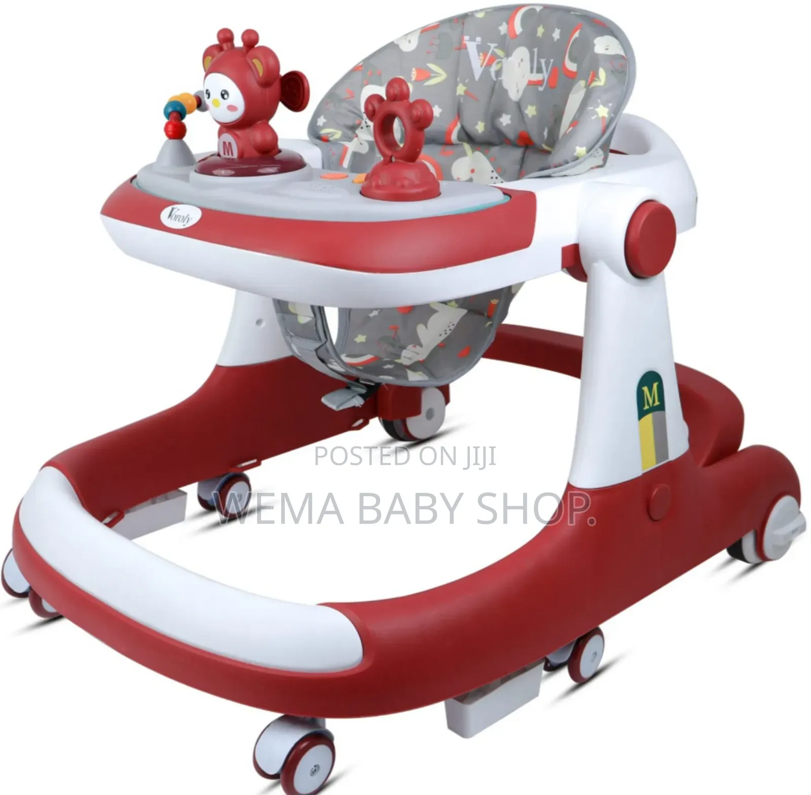 4 in 1 Multifunction Musical Foldable Baby Walker