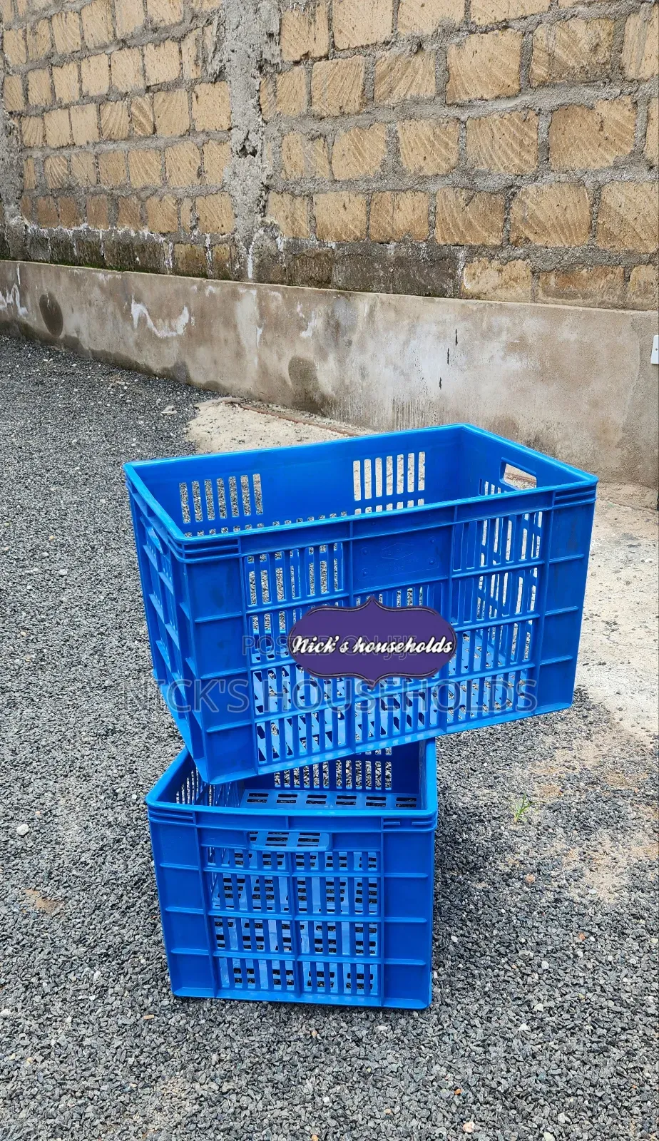 Blue 360 Plastic Crates/ Big Crate