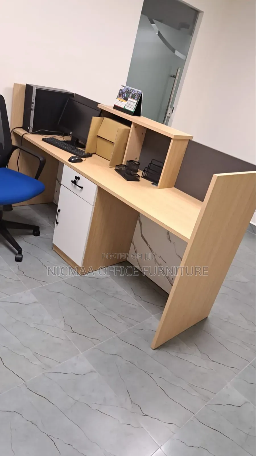 2.0m Reception Desk