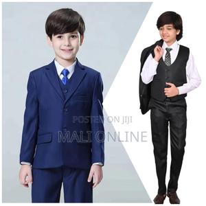 5-in-1 Formal Trouser Suit Navy Blue For Boys 5