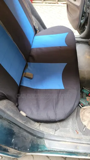 Front and Rear Seat Fabric Seat Covers for 5 Seaters