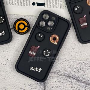 iPhone 12 Pro Max Donut Coffee Cookie Silicon Case - thumbnail 2