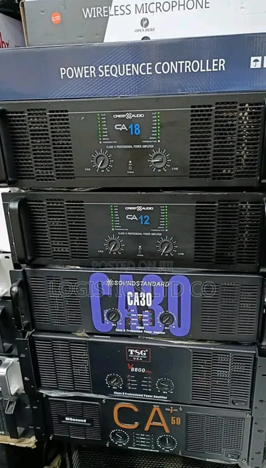 TSG U.S.A V8800 Professional Power Amplifier