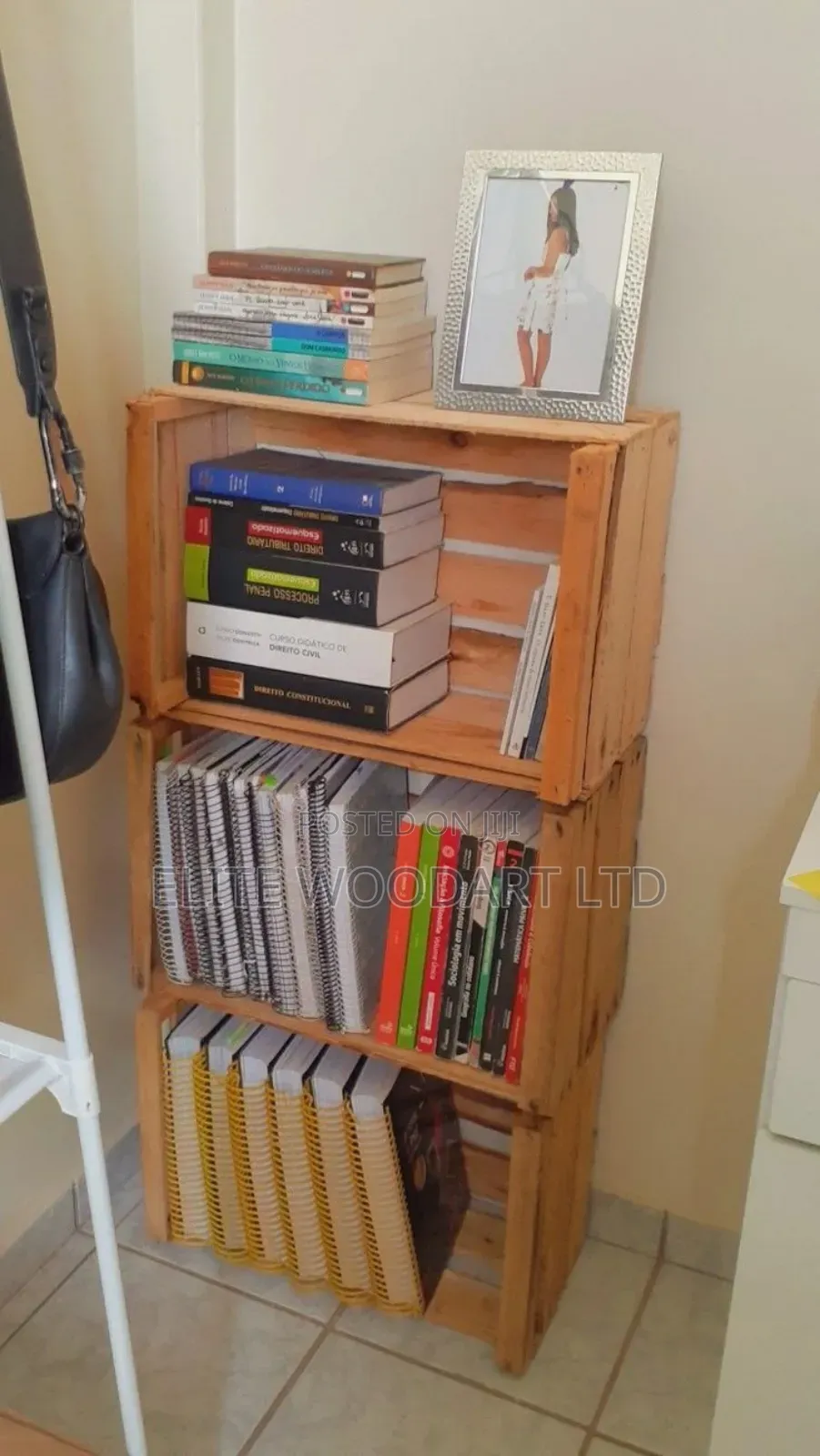 Book Shelf Organizer -Functional Decorative