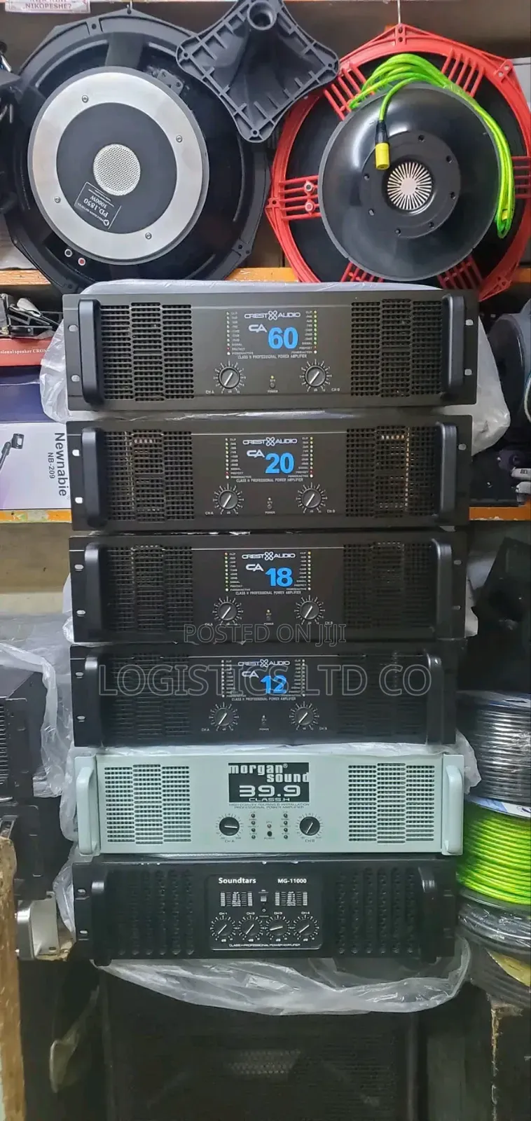 Ca20 Crest Audio Longpress Button Power Amplifier