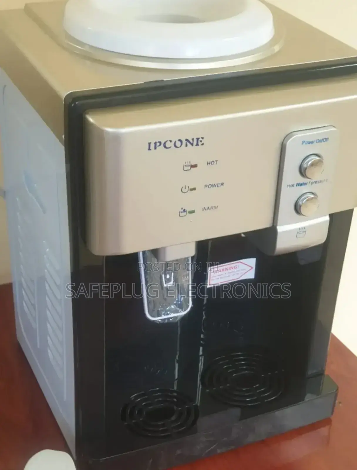 Hot and Normal Water Dispenser - Ipcone Tabletop Dispenser