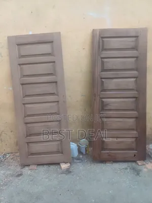 Mahogany Solid Security Doors
