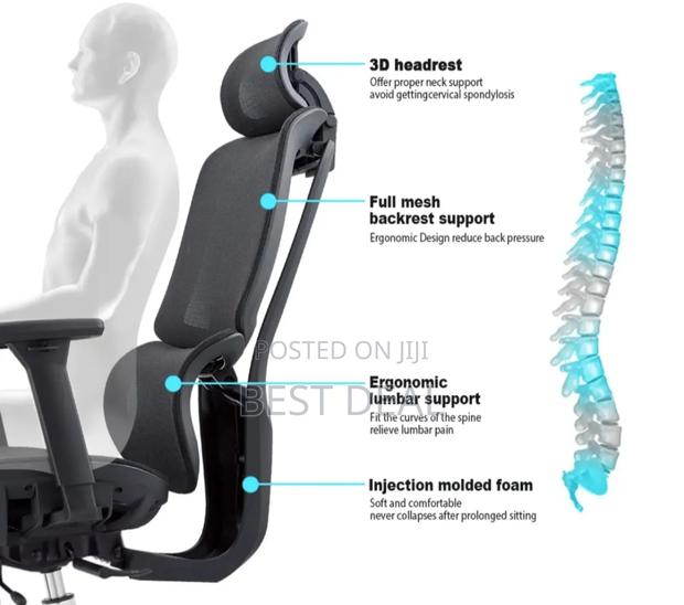 Flexon Ergonomic Chair - thumbnail 4