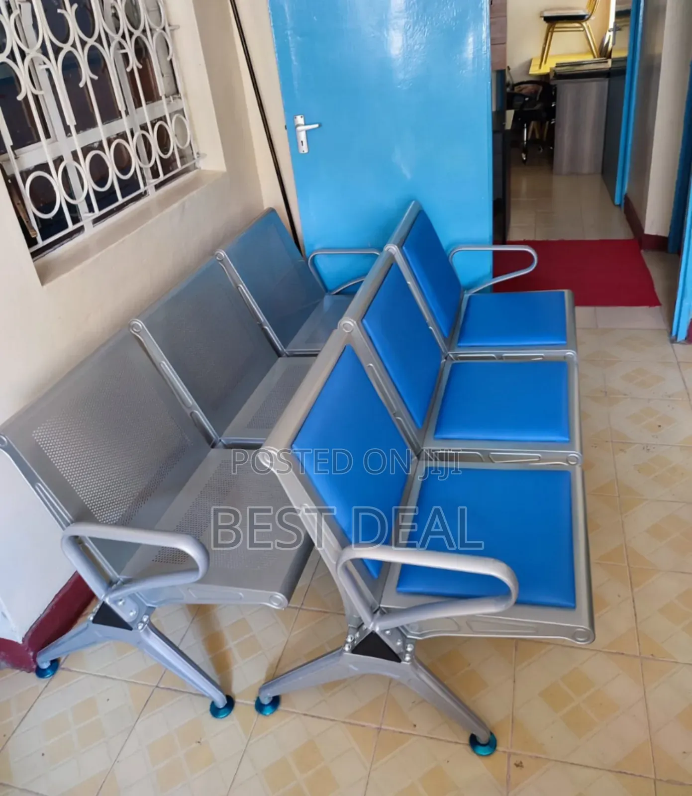 3 Seater Reception Airport Waiting Chair
