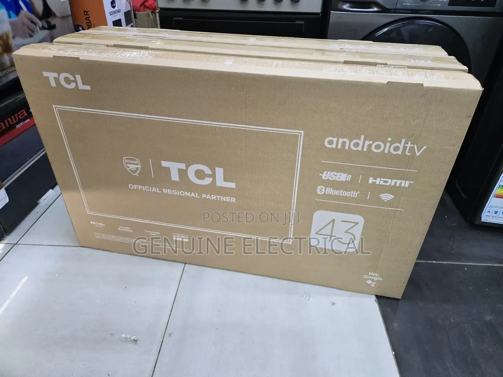 TCL 43inches Smart Fhdtelevision