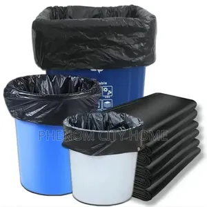 Black Trash Polythene Bags Different Sizes
