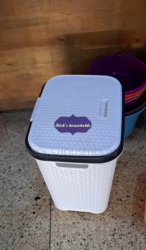 Square Plastic Laundry Basket