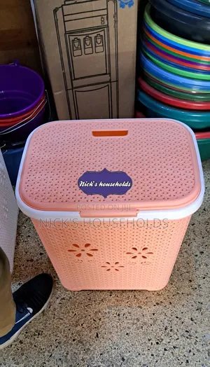 Pink Laundry Basket Available