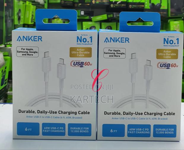 Anker 322 Usb C to Usb C *60w 6ft* Braider Cables - main view