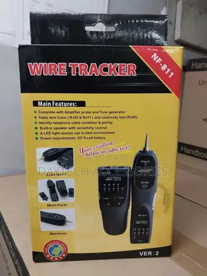 Network Cable Tester Rj11 Rj45 Phone Wire Tracker