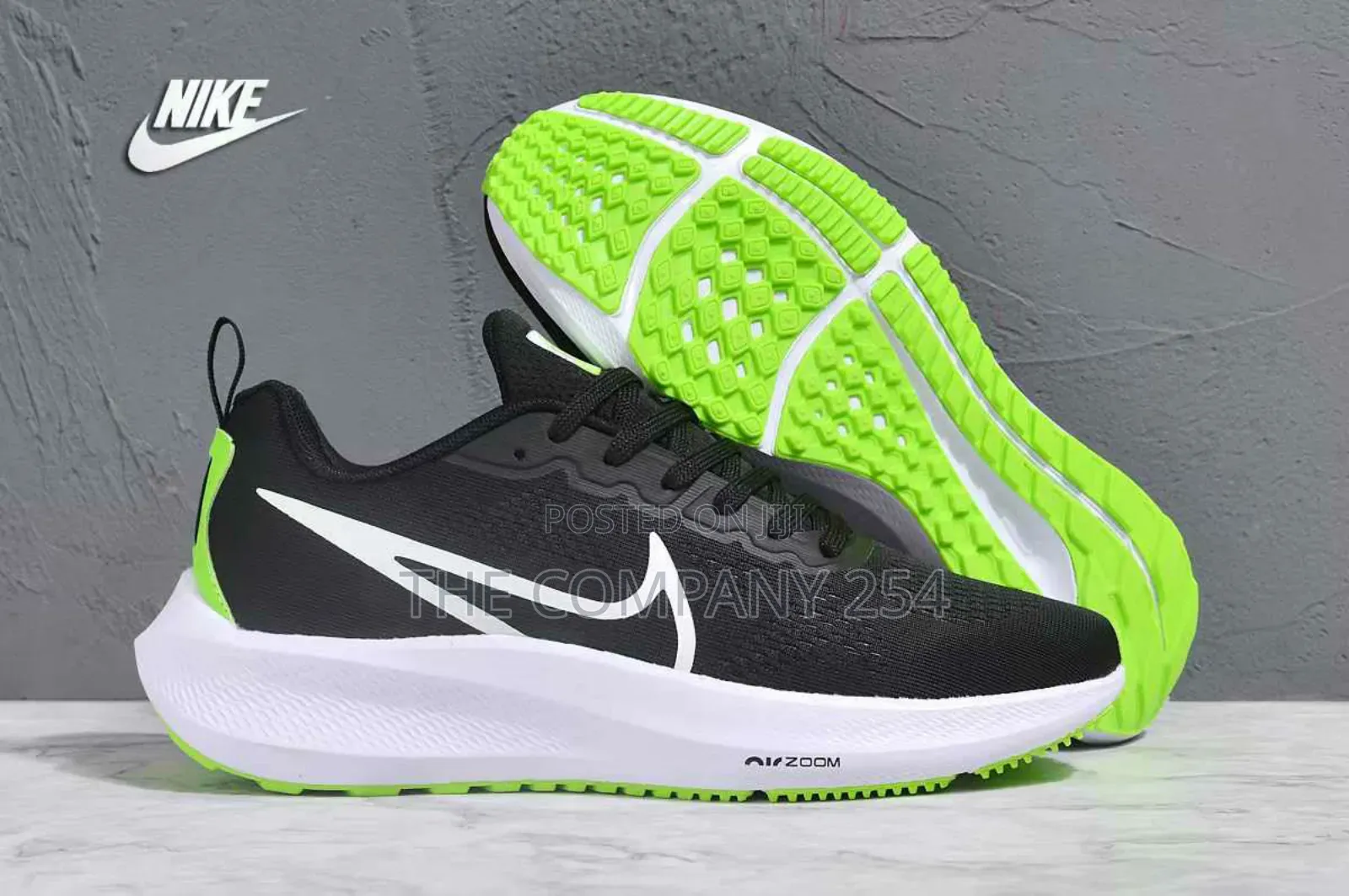 Quality Leather Unisex Gym Sport Zoom Runner Shoes