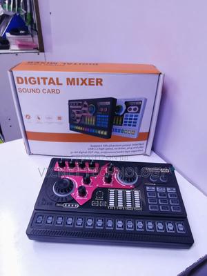 48v Phantom Live Streaming Audio Mixer Sound Card - thumbnail 2