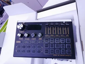 48v Phantom Live Streaming Audio Mixer Sound Card
