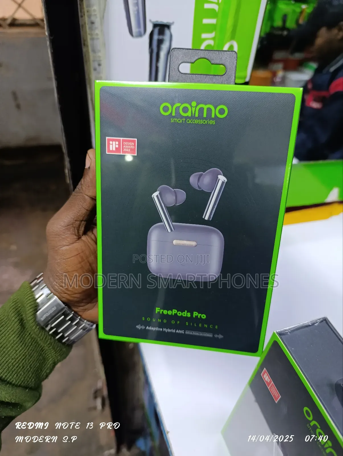 Oraimo Freepods Pro Anc True Wireless Bluetooth Earbuds