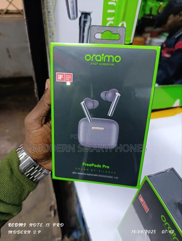 Oraimo Freepods Pro Anc True Wireless Bluetooth Earbuds - main view