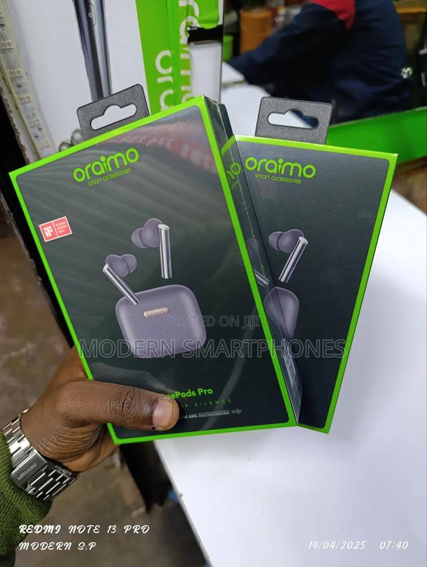 Oraimo Freepods Pro Anc True Wireless Bluetooth Earbuds - thumbnail 3